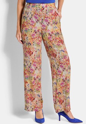 DRUCK VERA WEITE - Pantalon classique - colourful patterned