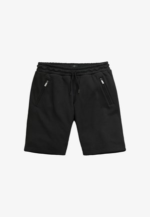 JP1880, SWEAT BERMUDA SHORTS, STOMACH FIT, ELASTICATED WAISTBAND - Pantalon de survêtement - black