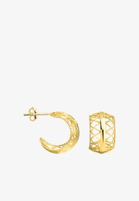 Ej vald, gold-coloured