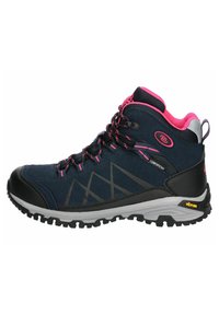 CMP RIGEL LOW WMN TREKKING SHOE WP Women's Trekkingschoenen Low-Top, Pink Fluo-B.Blue, 38 EU