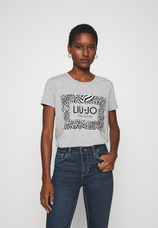 MODA - T-shirts print - grigio melange