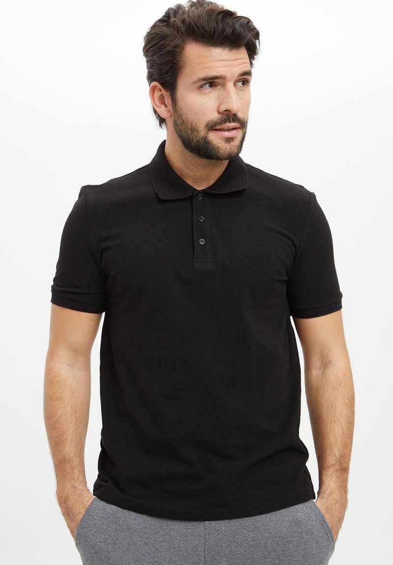 DeFacto Poloshirt zwart