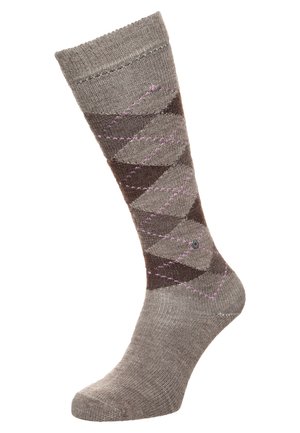 Burlington WHITBY - Chaussettes hautes - nutmeg melange