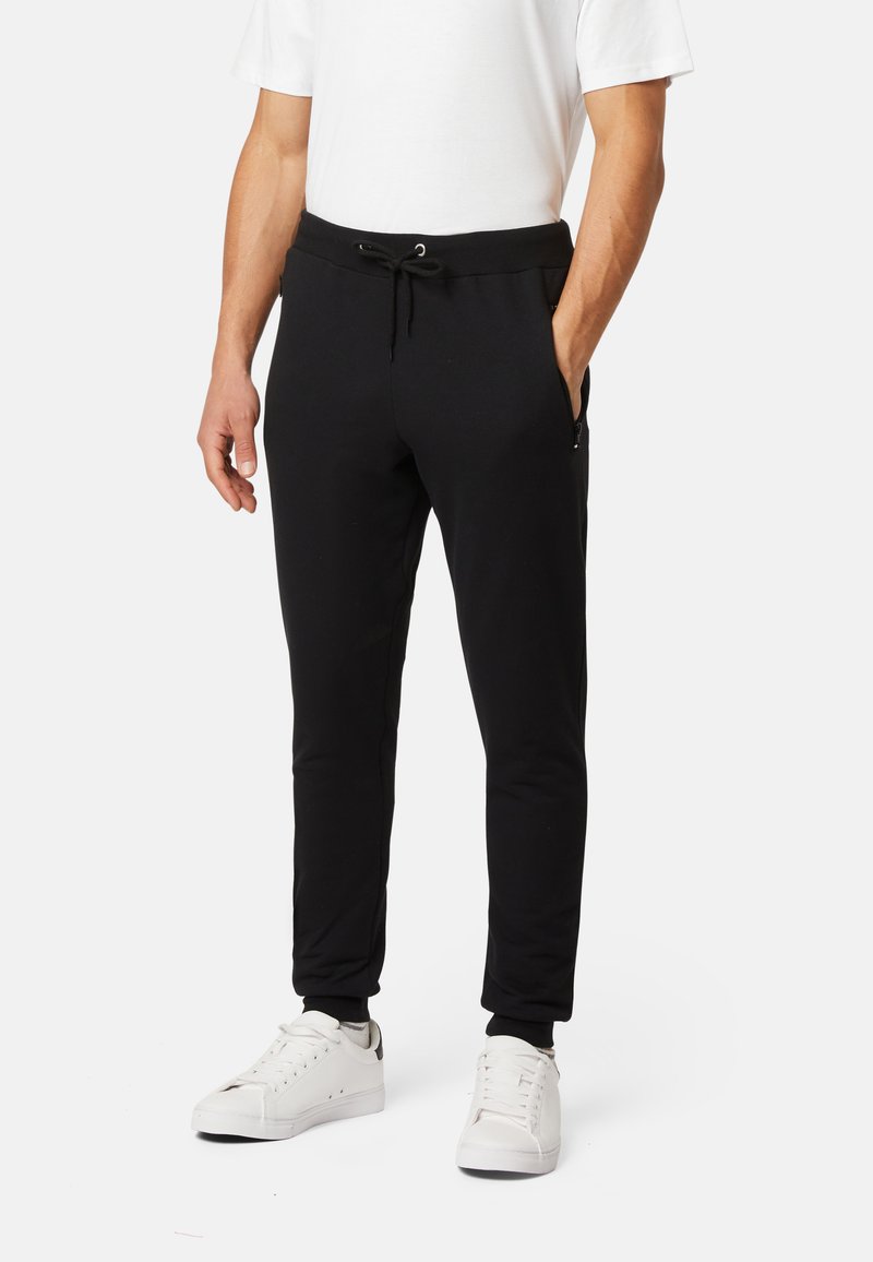 FM London HYFRESH SLIM FIT Tracksuit bottoms black Zalando.ie
