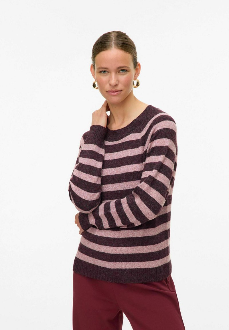 Vero Moda VMDOFFY LS O-NECK GA NOOS - Džemper - winetasting