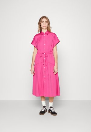 Polo Ralph Lauren CANNA SHORT SLEEVE DAY DRESS - Robe chemise - hot fuchsia