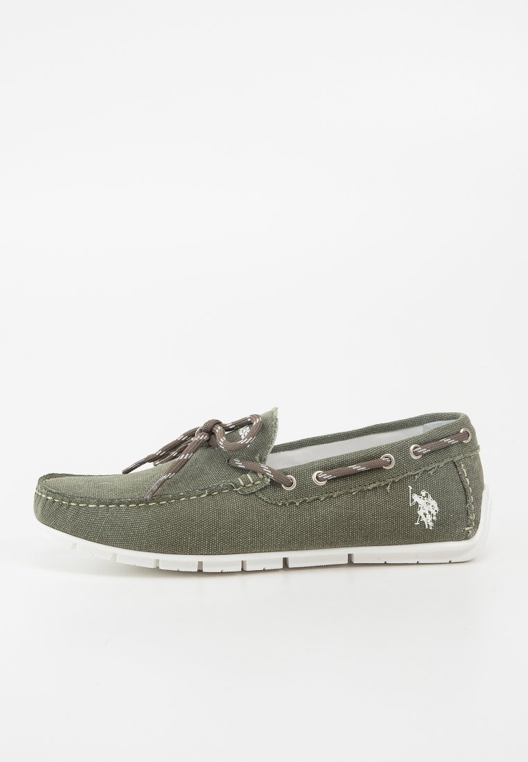 U.S. Polo Assn. Mocassins olijfgroen