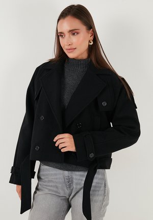 REGULAR FIT - Nyári dzseki - black