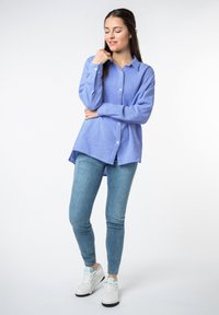 Sublevel Button-down blouse - blue