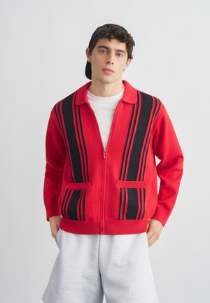 MATT ZIP UP - Cardigan - red