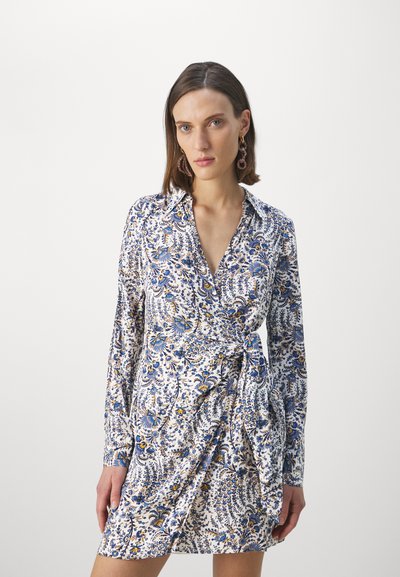 Veronica Beard LAVELLA DRESS - Φόρεμα πουκάμισο - ecru/multi-coloured