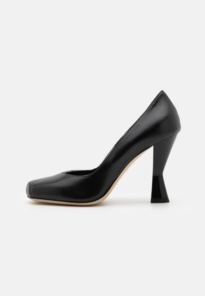 Hoge hakken - black/dark rainbow