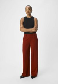 Object OBJLISA WIDE  - Pantalones - red dahlia