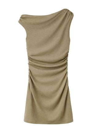 Mango, ADULT - Robe pull - khaki