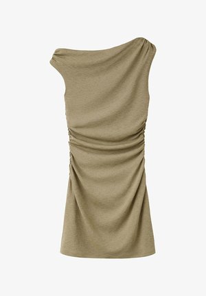 Mango, ADULT - Robe pull - khaki