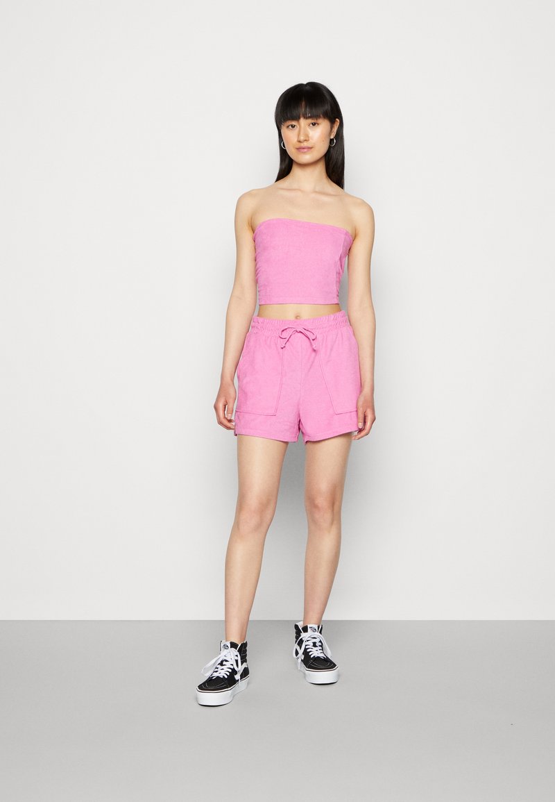 ONLY ONLTARA SHORTS/TUBE SET  - Top - super pink