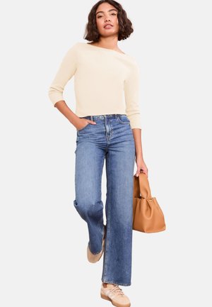 Friends Like These 3/4 SLEEVE  BOAT NECK  - Pitkähihainen paita - cream