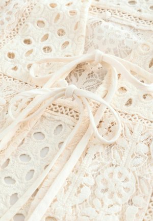 Next REGULAR FIT - BRODERIE   - Top - cream