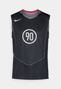 TOTAL 90 TOP - Top - black/light graphite/gym red/sail