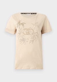 MODA  - T-shirts med print - beige