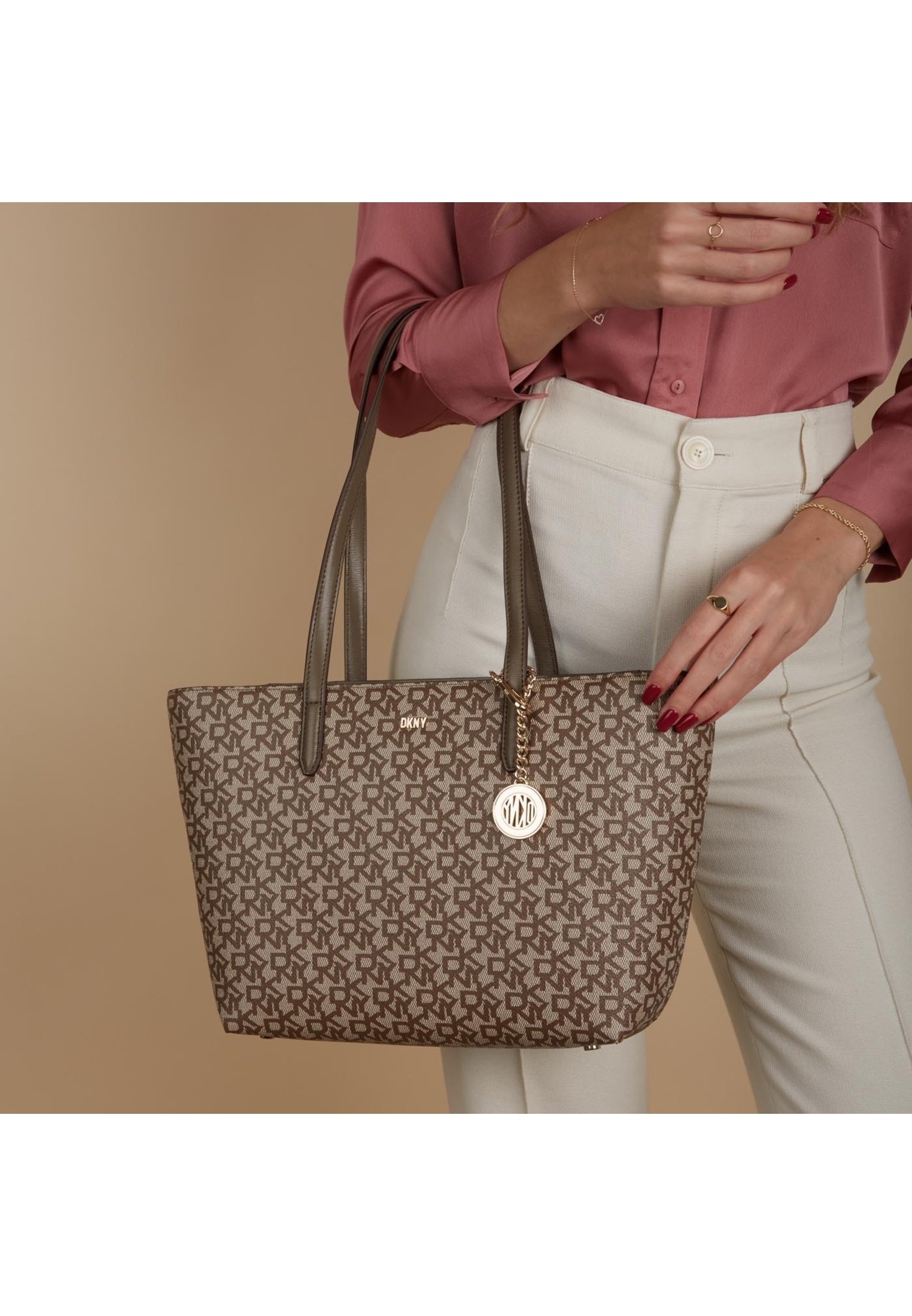 dkny bag brown