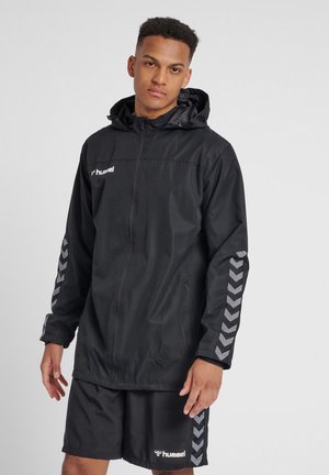 Hummel HMLAUTHENTIC ALL-WEATHER  - Overgangsjakke - black/white