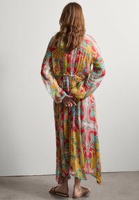 Stefanel LONG - Maxikleid - yellow red