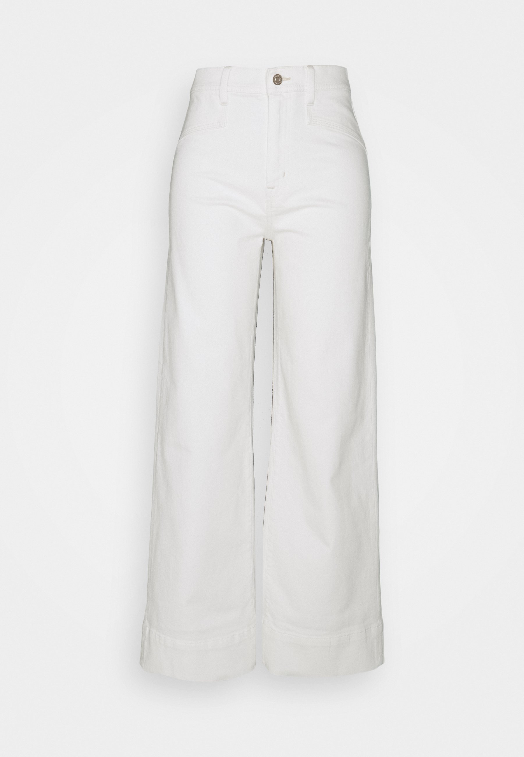 GAP WIDE LEG - Relaxed fit jeans - ecru 