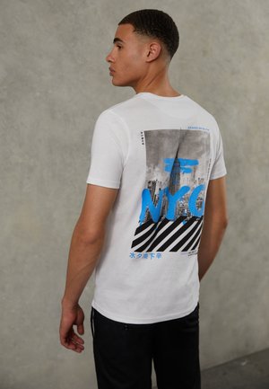 METROPOL - T-Shirt print - optic white/multicolour