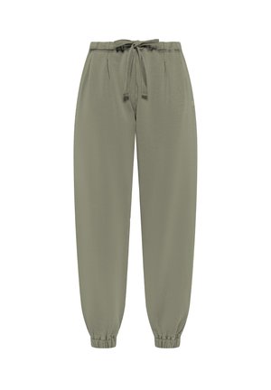 Deha, STRAIGHT TROUSERS WITH VINTAGE DYE - TROUSERS - Pantalones - brown
