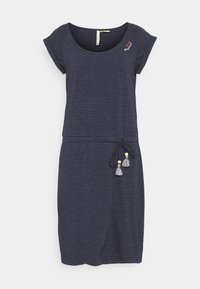 Ragwear GLITTER - Jerseyklänning - navy