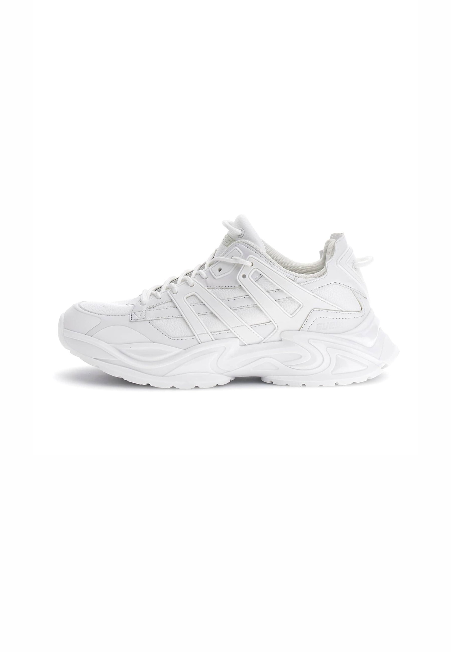 Guess Zapatillas Para Mujer Blairin, Logo Blanco, 38.5 EU : GUESS