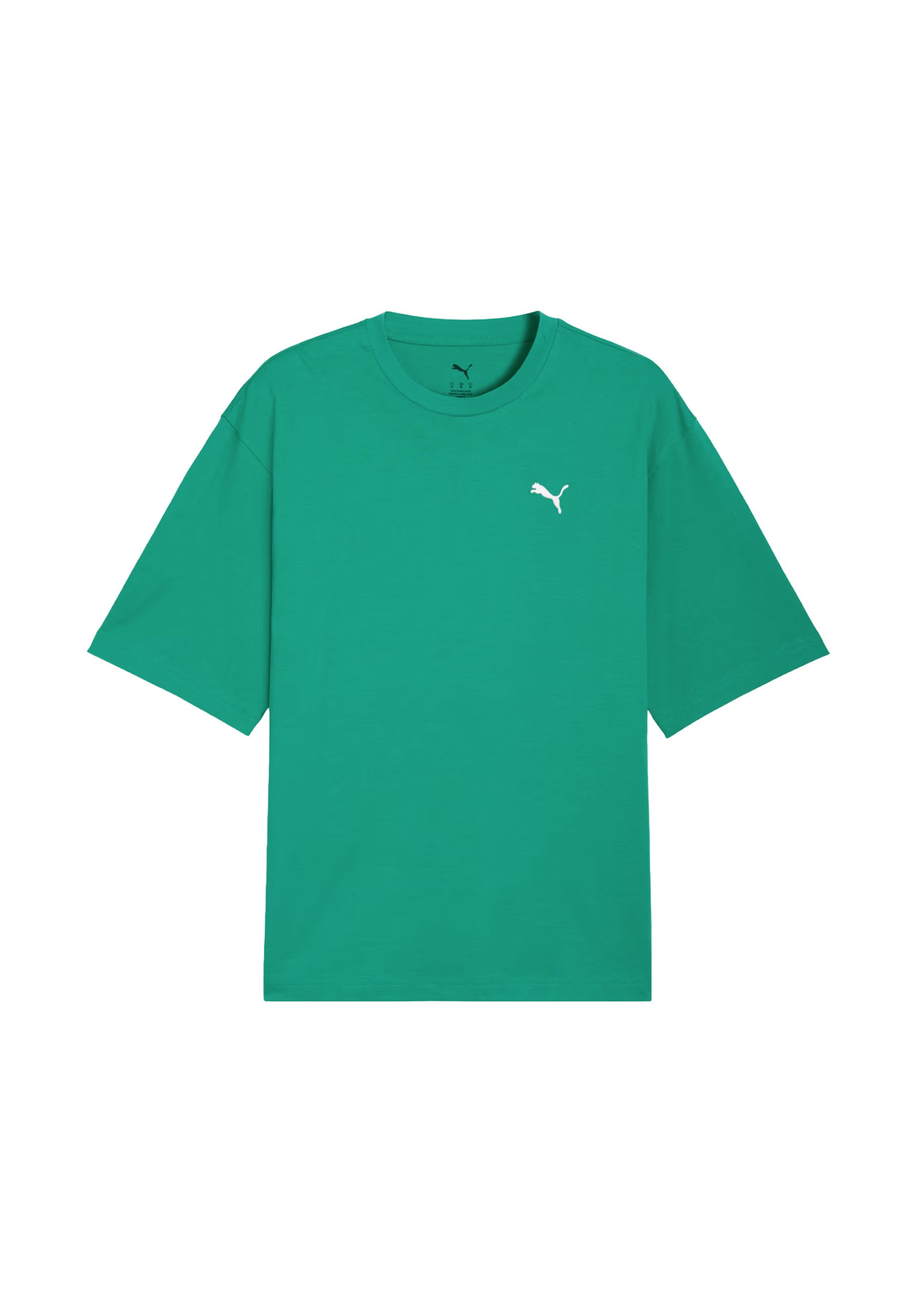 Puma WARDROBE ESS BOXY TEE 040 VAR - Jednoduché tričko - mottled light gre