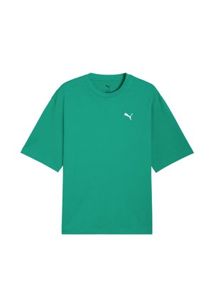 Puma, WARDROBE ESS BOXY TEE 040 VAR - Základné tričko - mottled light gre