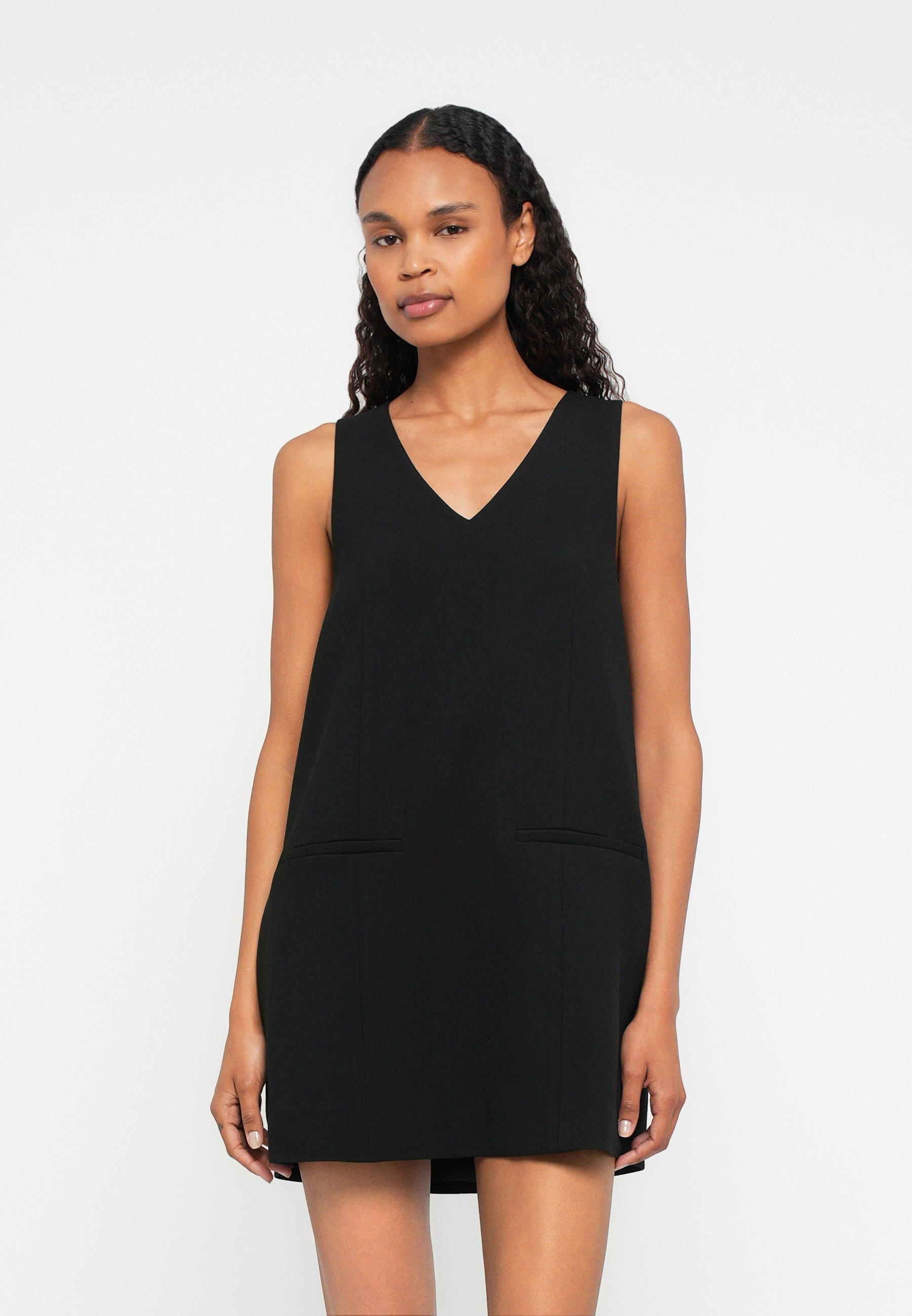Tommy Hilfiger PUNTO MINI SHIFT DRESS - Shift dress - black - Zalando.ie
