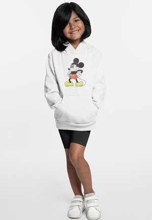 Disney MICKEY CLASSIC MIGHTIEST MOUSE - Felpa con cappuccio - white