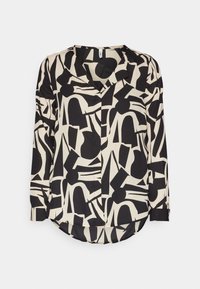 ONLTIANA LIFE LOOSE  - Pluus - black/city graphic