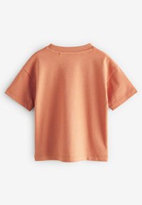 Next SIMPLE SHORT SLEEVE - T-shirt con stampa - rust brown