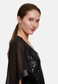 Vera Mont STOLA MIT 3/4 ARM - Kapper - schwarz