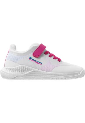 KOURTFLY - Handbollssko - blanc cyan mauve