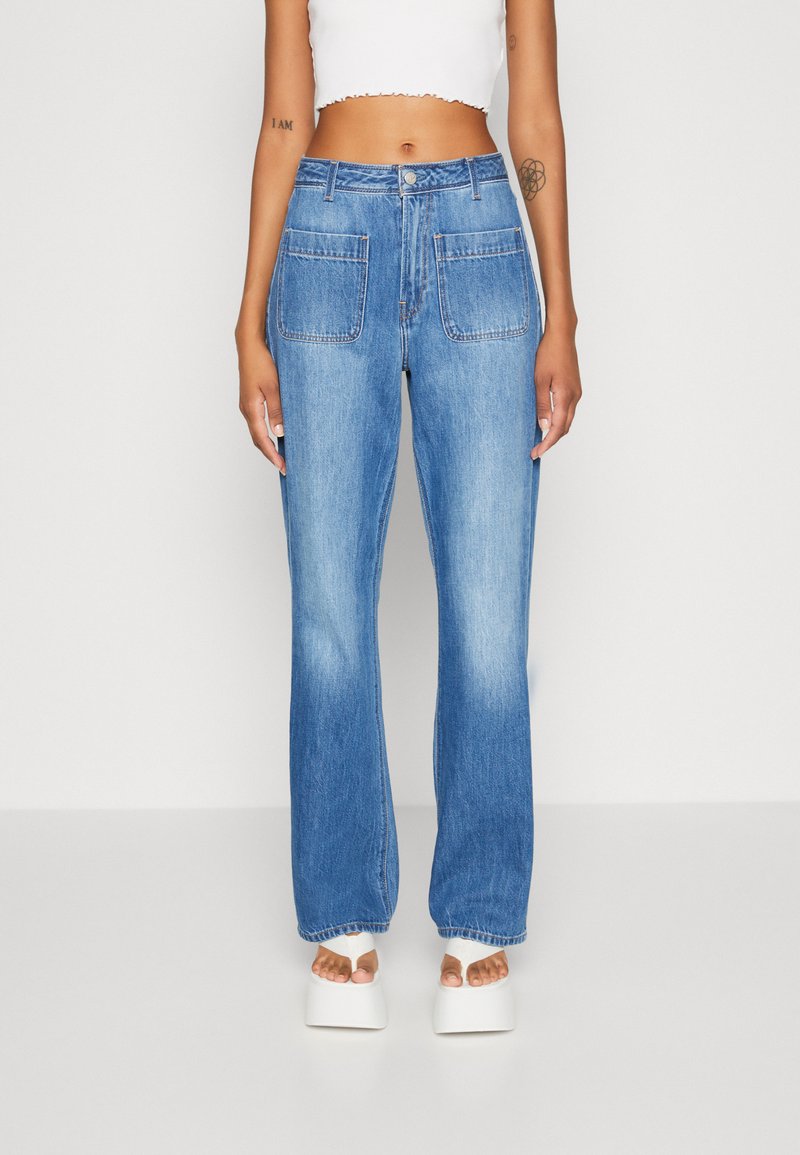 Pepe Jeans NYOMI Flared Jeans denim/blue denim Zalando.ch