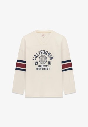 Guess, BEDRUCKTES LANGARM-T-SHIRT - Langarmshirt - weiß