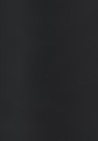 Vase en céramique noir avec une texture lisse et mate et une forme conique. Surface légèrement irrégulière avec de subtils motifs ondulés. Design minimaliste.