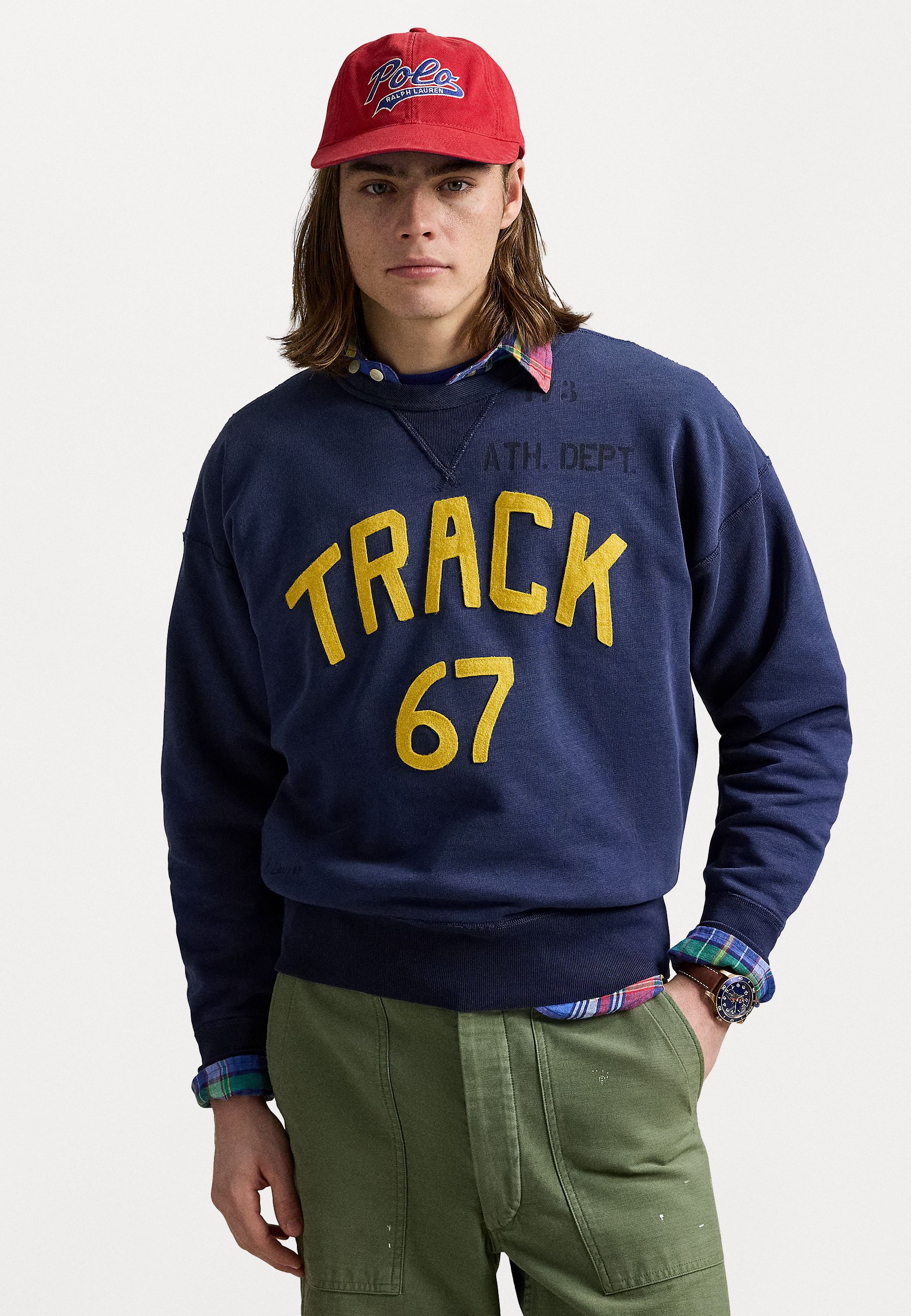 Polo Ralph Lauren VINTAGE FIT FLEECE GRAPHIC SWEATSHIRT