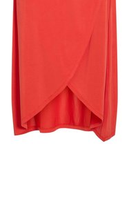 VILA HIGH WAIST - Jupe longue - rot