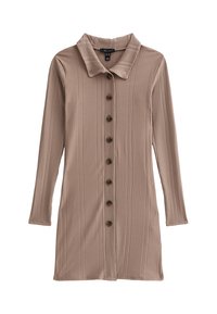 MINI  - Vestido camisero - camel