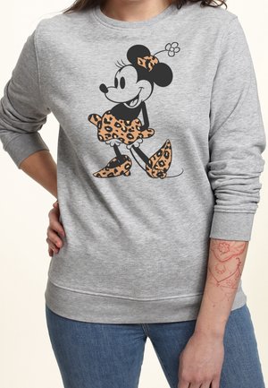 Sweatshirt - mottled light grey