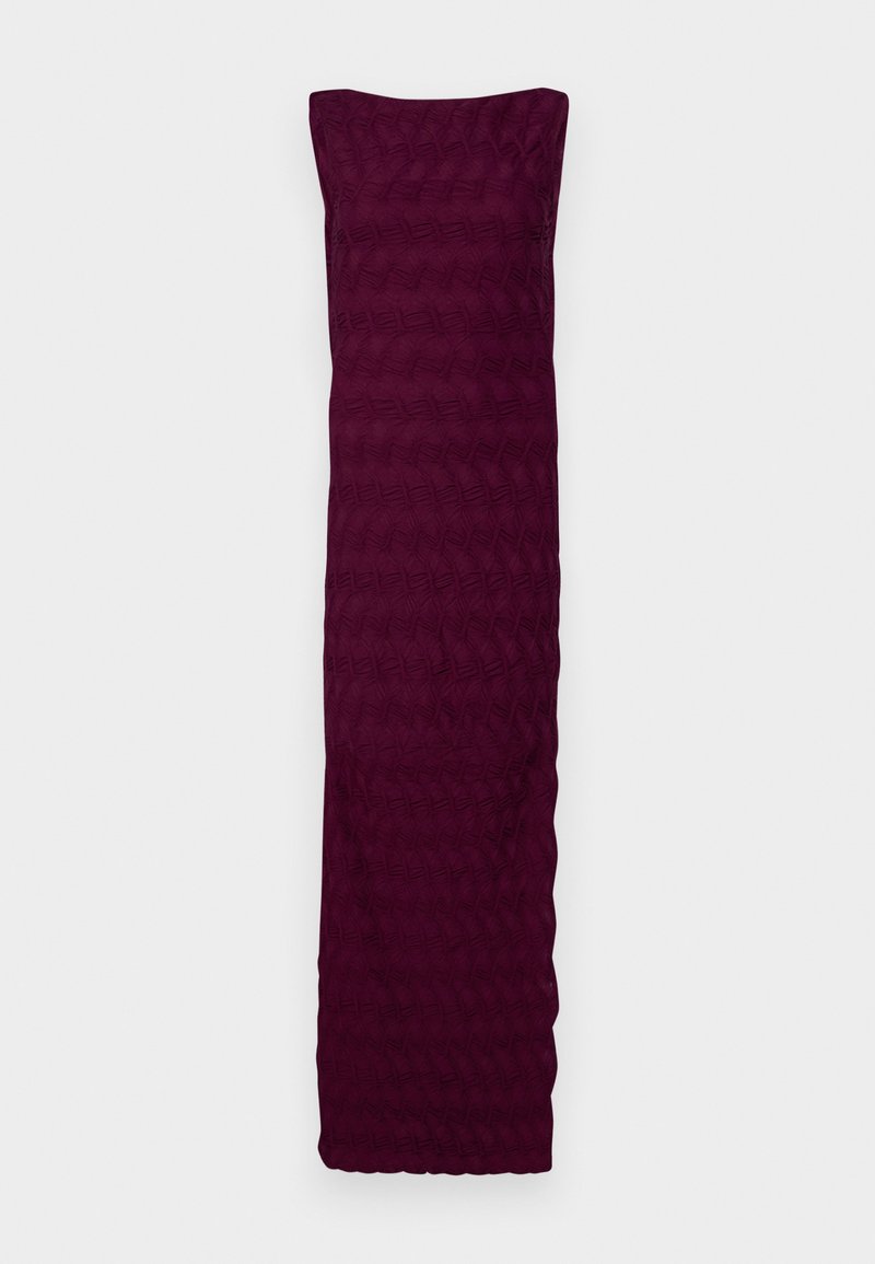 SOMETHINGNEW Maxi-jurk donkerpaars