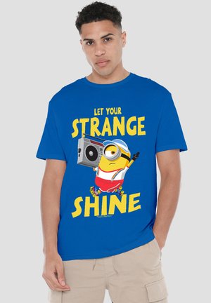 Universal Studios, MINIONS LET YOUR STRANGE SHINE - T-Shirt print - royal blue