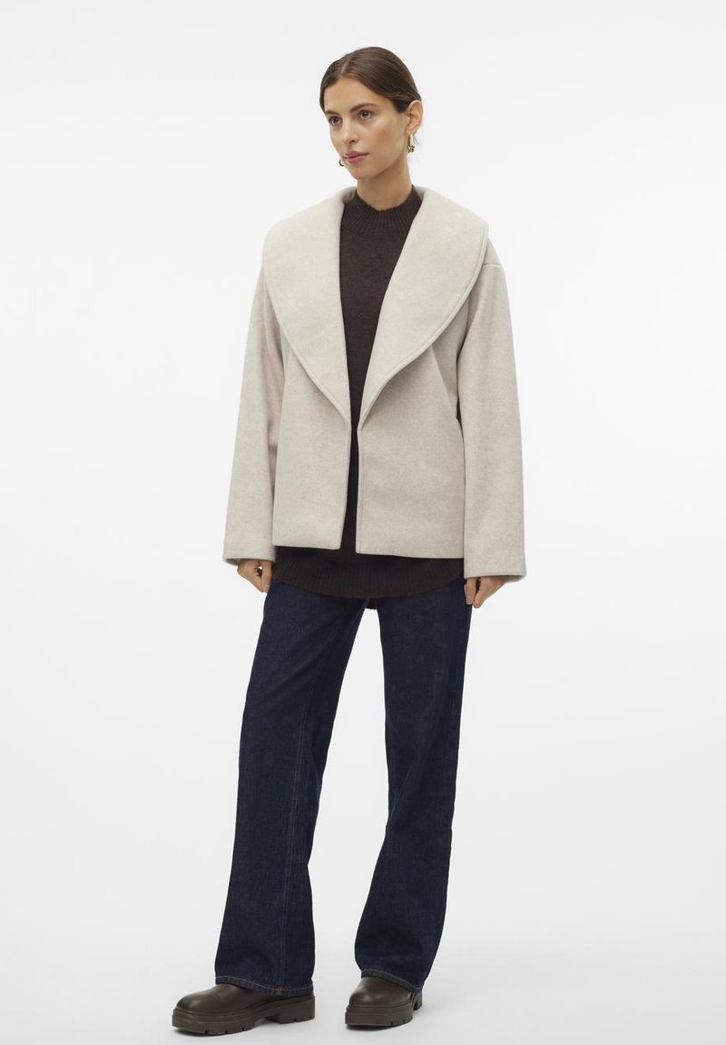 Vero Moda Lichte jas beige